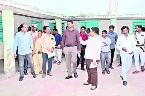 లెక్కింపు కేంద్రాల వద్ద పటిష్ట చర్యలు 