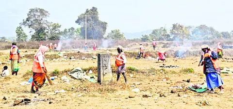 మేడారం క్లీన్‌..