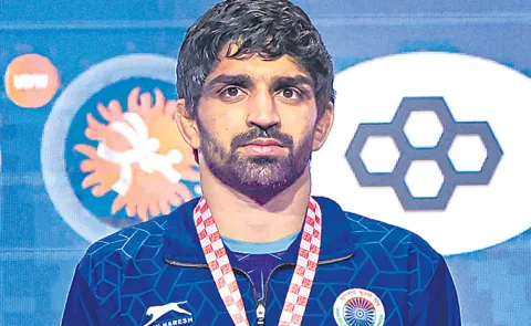 Sujeet Kalkal wins gold medal at United World Wrestling Ranking Series tournament6