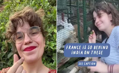 French Woman Said What Makes India Special Compared To France