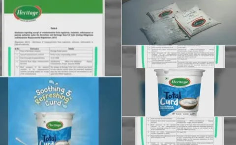 Heritage Fined For Selling Substandard Curd