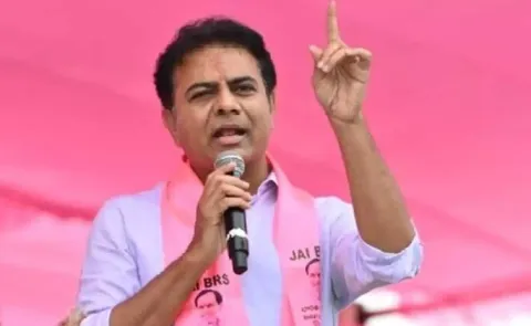 BRS KTR Satirical Comments On Revanth Reddy