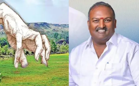 Land Occupy Allegations On Janasena MLA Vijay Kumar