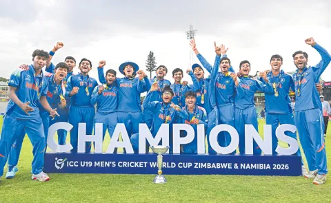 India won the Under 19 World Cup final against England by 100 runs9