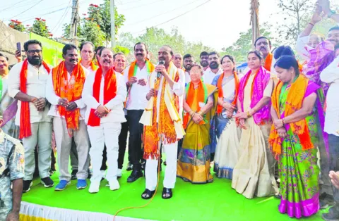 బీజేపీతోనే మున్సిపాలిటీల అభివృద్ధి