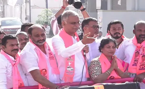 BRS Harish Rao Satirical Comments On Revanth REddy