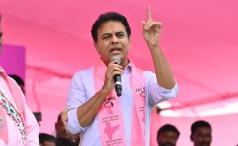 BRS Working President KTR On Cngress Govt