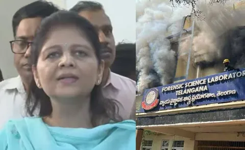 FSL Shikha Goel Key Comments On Nampally Fire Accident