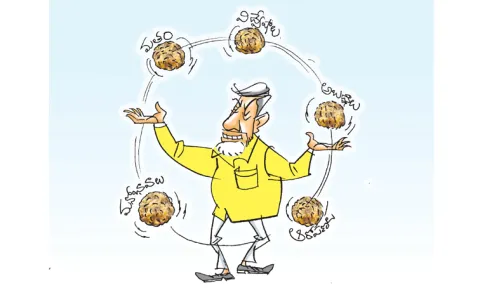 Sakshi Editorial On Chandrababu coalition govt On Tirupati laddu prasadam