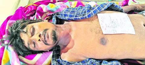 గడ్డిమందు తాగి వ్యక్తి ఆత్మహత్య