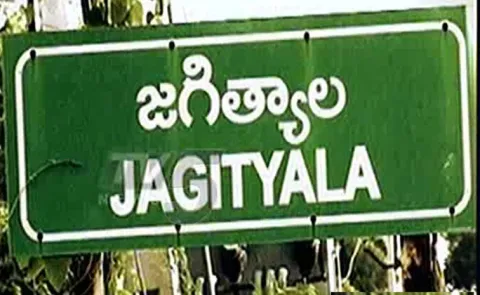 Distribution of political pamphlets in Jagtial district