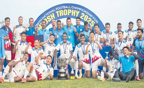 Services team emerges champions in prestigious Santosh Trophy5