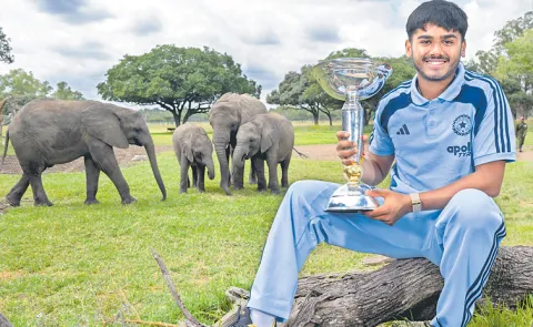 Warm welcome to the Indian cricket team for the Under 19 World Cup7