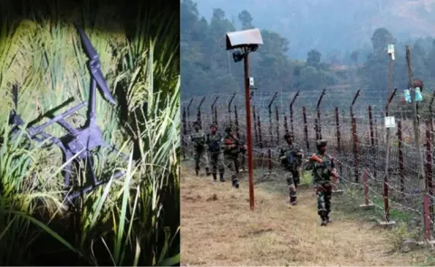 Pakistani Drone Enters Indias LoC Army Opens Fire to Shoot It Down