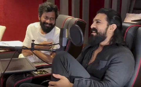 Ram Charan Peddi Movie Dubbing Begins6