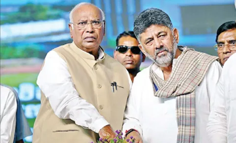 Shivakumar in Delhi to meet Congress top brass