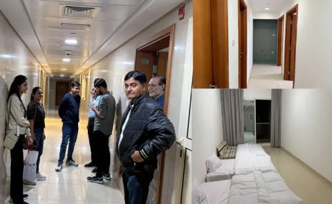 Middle East crisis Indian businessmen in Dubai open 64 unit apartment farmhouse for stranded Indians12