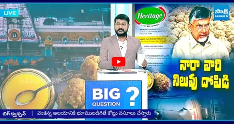 Debate on Chandrababu Heritage Ghee Scam 1