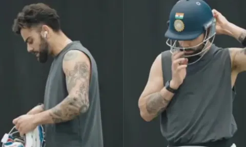 Virat Kohli Returns To Net Practice Ahead of IPL 202610