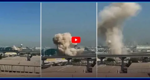 Drone Strikes On Dubai Airport Amid Iran-Israel Conflict  1