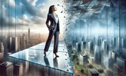 women struggle for top roles in companies