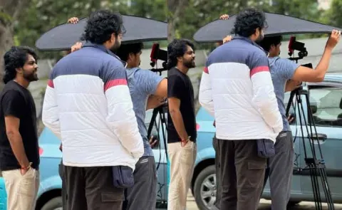 Actor Siva Ganesh says that viral Spirit look is Mine, Not Prabhas