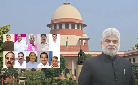 Supreme Court Hearing on Telangana MLAs Disqualification