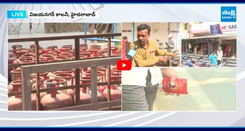 LPG Cylinder Shortage Massive Gas Bookings In Hyderabad  1