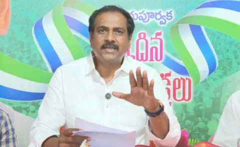 YSRCP Leader Kurasala Kannababu Takes On Chandrababu
