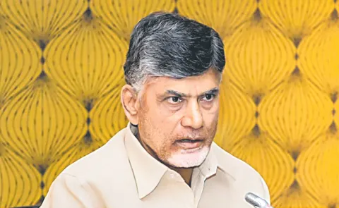 CM Chandrababu Naidu at the Collectors Conference on the second day