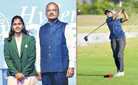 Amulya wins Hyderabad Open golf championship