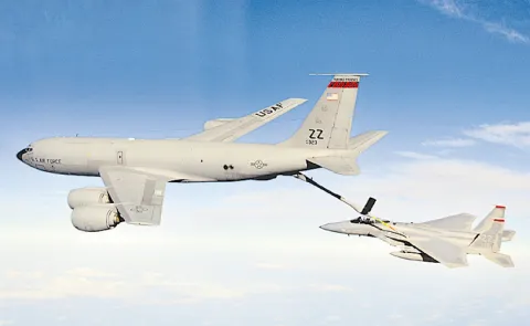 US refueling aircraft crashes in western Iraq