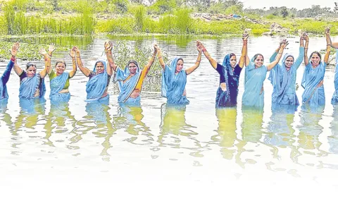 International Day of Action for Rivers on March 14: Over a 1000 women from 21 villages of a revenue block in Vellore district