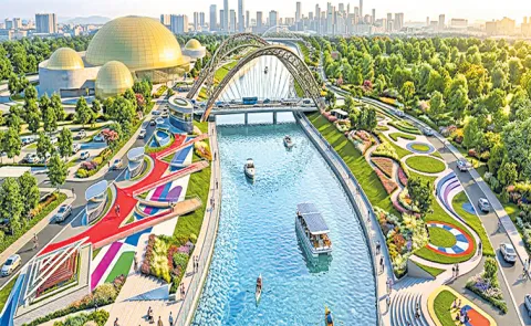 This is the goal of Musi River development works in initial phase