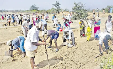 AP Guaranteed Employment Workers Not Paid for Months in Chandrababu