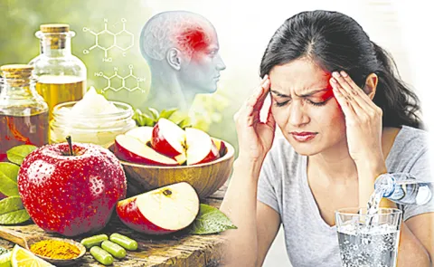 Can eating apple skin really help relieve a headache
