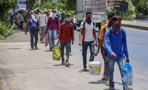 Migrant workers from Kerala to their Native Places