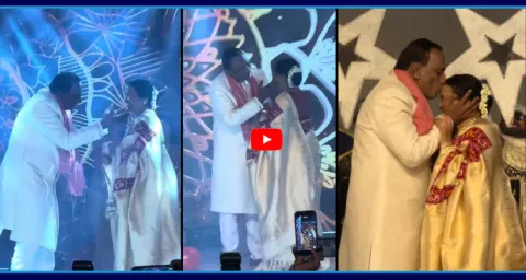 Malla Reddy Dancing With Wife In 50th Wedding Anniversary  1