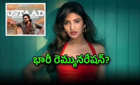 Sreeleela Charge Huge Remuneration For Ustaad Bhagat Singh