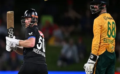 New Zealand bundled out for 91 runs against to South africa 1st 205