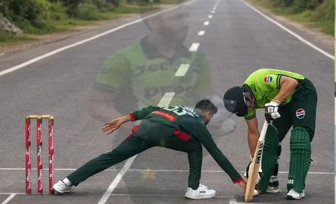 Pakistan captain Salman Ali Agha gets trolled by Rawalpindi traffic police after run-out goof-up8