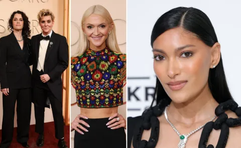 At the Oscars Red Carpet Indian jewellery, Designer wear