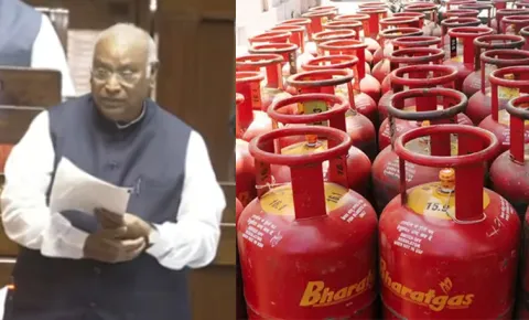 Uproar Over LPG Crisis in Parliament Mallikarjun Kharge Raises in Rajya Sabha