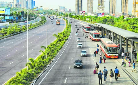 RTC terminals on the outer ring road around the city