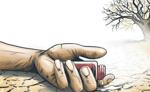 Two farmers commit suicide due to increasing pressure from lenders