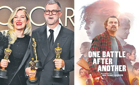 One Battle After Another takes best picture at the Oscars