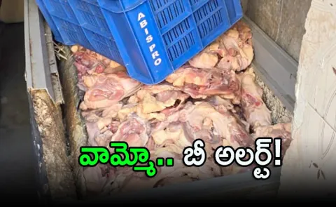Rotten Chicken Seized In Hyderabad