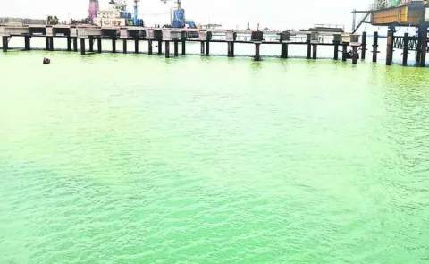 Construction work on Ramayapatnam Port is in slow progressing  