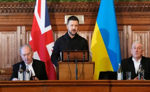 Iran and Russia are brothers in hatred, Zelensky tells MPs