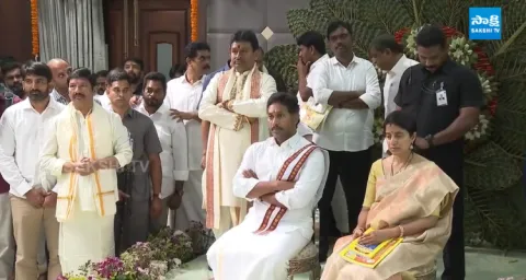 YSRCP Leaders Participated in Tadepalli Ugadi Celebrations 1